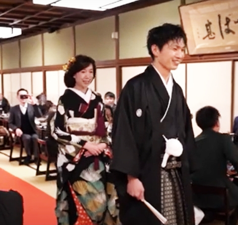 ウェディングフィルム（当日上映エンドロール）